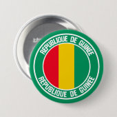 ギニア丸エンブレム 缶バッジ (正面&裏面)