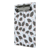 ギニア予測できな鳥の鳥の柄 ミニクリップボード (アングル2)