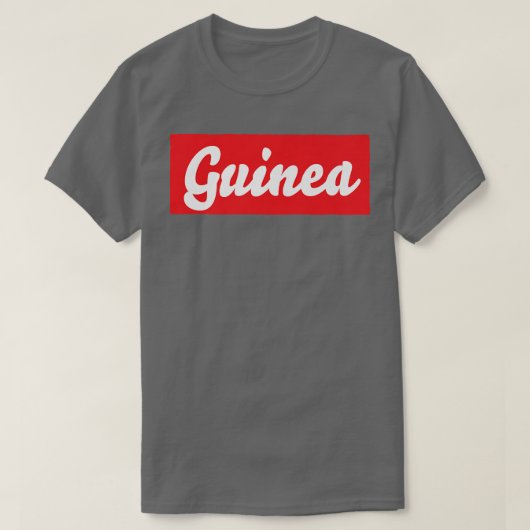 ギニア共和国ギニア伝統 Tシャツ (デザイン正面)