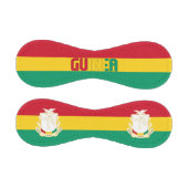 ギニア国旗とコート・オブ・アームズ愛国心 野球ボール (パネル)