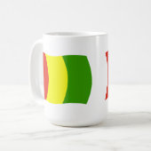 ギニア国旗マグカップ コーヒーマグカップ (正面左)