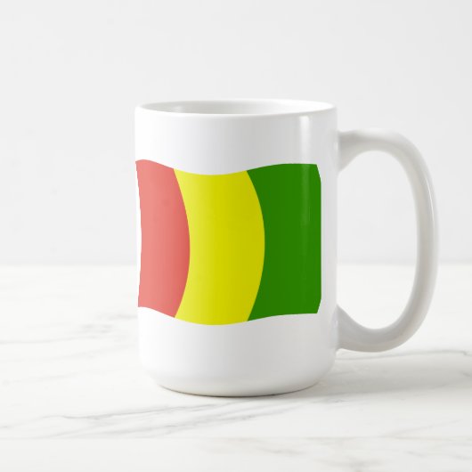ギニア国旗マグカップ コーヒーマグカップ (右)