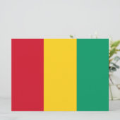 ギニア国旗（アフリカの国） カード (スタンド正面)