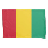 ギニア国旗（アフリカの国） 枕カバー (正面左)