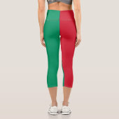 ギニア国旗 カプリレギンス (裏面)