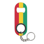 ギニア国旗 キーホルダー栓抜き (裏面)
