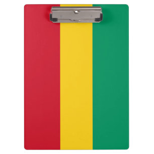 ギニア国旗 クリップボード