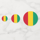 ギニア国旗 コンフェッティ (正面)