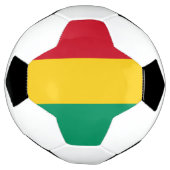 ギニア国旗 サッカーボール (回転)