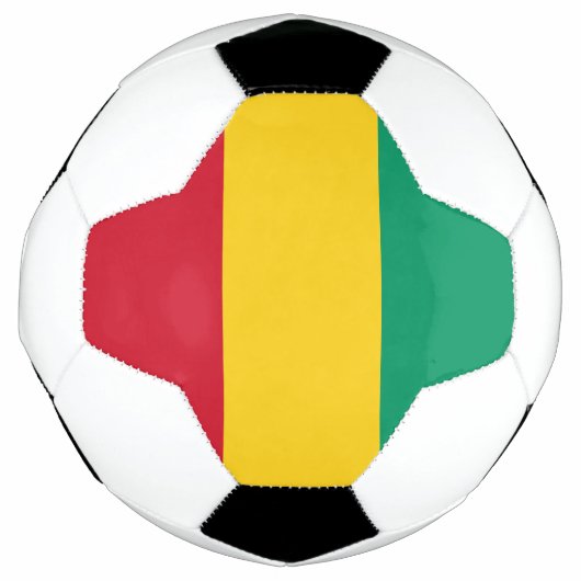 ギニア国旗 サッカーボール (正面)