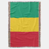 ギニア国旗 スローブランケット (正面縦)
