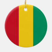 ギニア国旗 セラミックオーナメント (裏面)