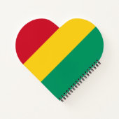 ギニア国旗 ノートブック (裏面)