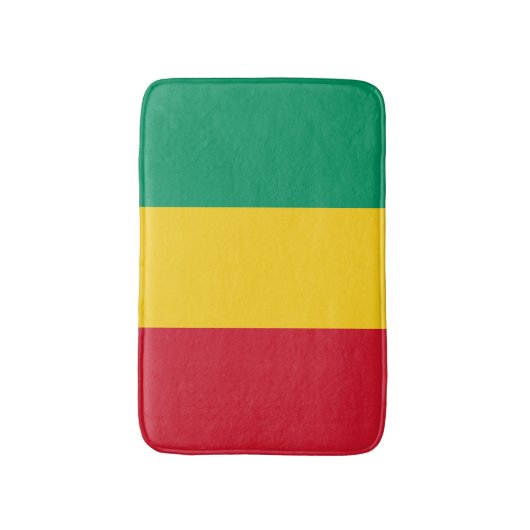 ギニア国旗 バスマット (正面縦)