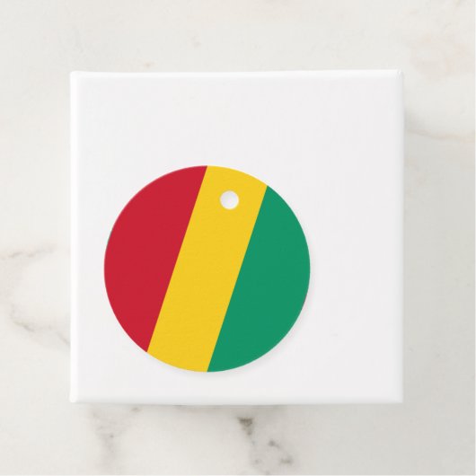 ギニア国旗 フェイバータグ (インサイチュ)