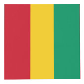 ギニア国旗 フォトキューブ (正面)