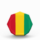 ギニア国旗 フォトブロック (正面)