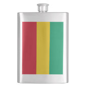 ギニア国旗 フラスク (正面)