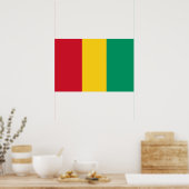 ギニア国旗 ポスター (キッチン)