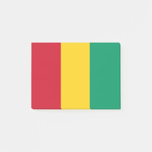 ギニア国旗 ポストイット (正面)