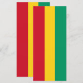 ギニア国旗 メニュー (正面/裏面)