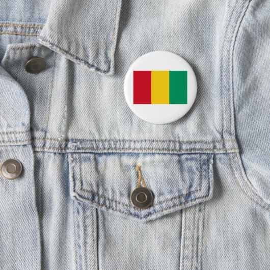 ギニア国旗 缶バッジ (インサイチュ)