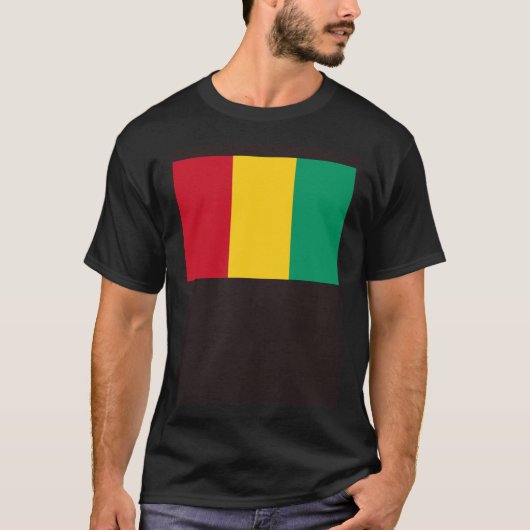 ギニア国旗 Tシャツ (正面)