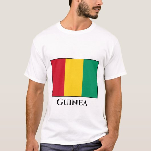 ギニア国旗 Tシャツ (正面)