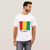 ギニア国旗 Tシャツ (正面フル)