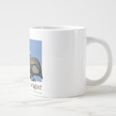 ギニア砂糖の余分な大きなモルモット ジャンボコーヒーマグカップ (右)