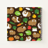 ギニア豚とそのおやつ ノートブック (裏面)