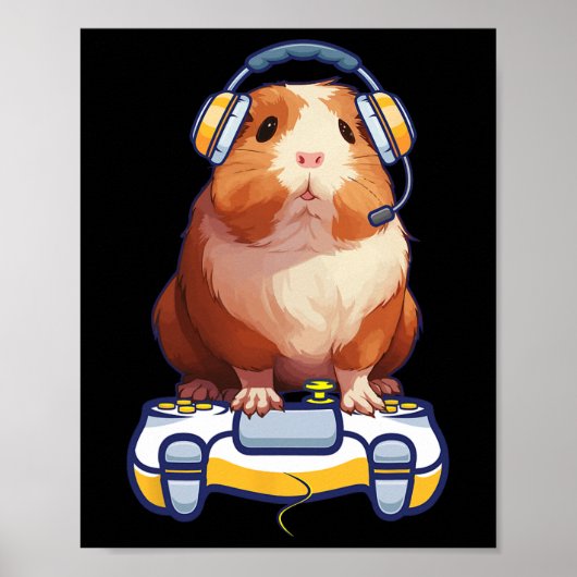 ギニア豚とビデオゲーマー恋人ふわふわキャヴィゲーマー ポスター (正面)