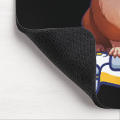 ギニア豚とビデオゲーマー恋人ふわふわキャヴィゲーマー マウスパッド (コーナー)