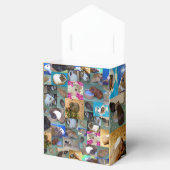 ギニア豚の写真コラージュ、パーティーの好意ボックス フェイバーボックス (オープン)