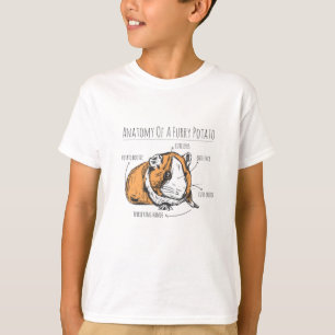 ギニア豚の解剖学 Tシャツ