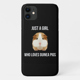 ギニア豚は女の子だけのホエック大好き iPhone 11 ケース