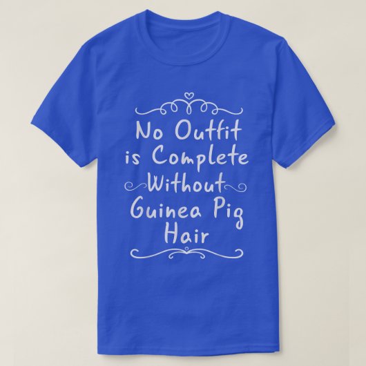 ギニア豚ガールズ女性服キッズ衣料愛好家 Tシャツ (デザイン正面)