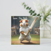 ギニア豚クリケット：白い服 セーブザデート (スタンド正面)