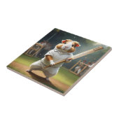 ギニア豚クリケット：白い服 タイル (側面)