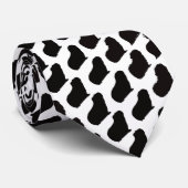 ギニア豚シルエットタイ ネクタイ (ロール)