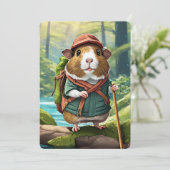 ギニア豚ハイカーダード・ストーリーブックワンダラー 招待状 (スタンド正面)