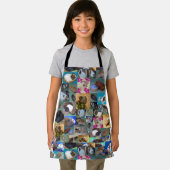 ギニア豚フォトコラージュ、キッズエプロン エプロン (インサイチュ)