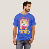 ギニア豚救ザファーリーポテトマウンテンギニア Tシャツ (正面フル)