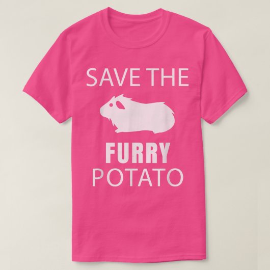 ギニア豚救- The Furry Potato2088 Tシャツ (デザイン正面)