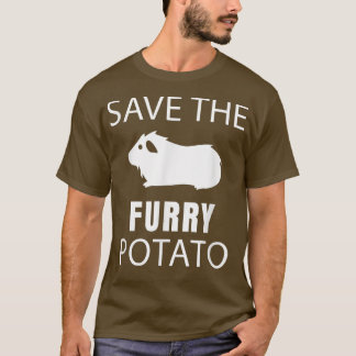 ギニア豚救- The Furry Potato 2087 Tシャツ