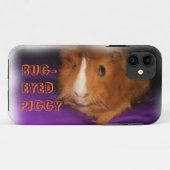 ギニア豚"BUG-EYES PIGGY" iPhone 5ケース Case-Mate iPhoneケース (裏面(横))