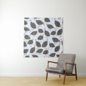 ギニア鳥の青いパターン タペストリー (インサイチュ)