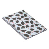 ギニア鳥パターン ノートブック (右側)