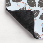 ギニア鳥パターン マウスパッド (コーナー)