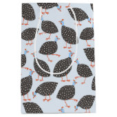 ギニア鳥パターン ミディアムペーパーバッグ (正面)